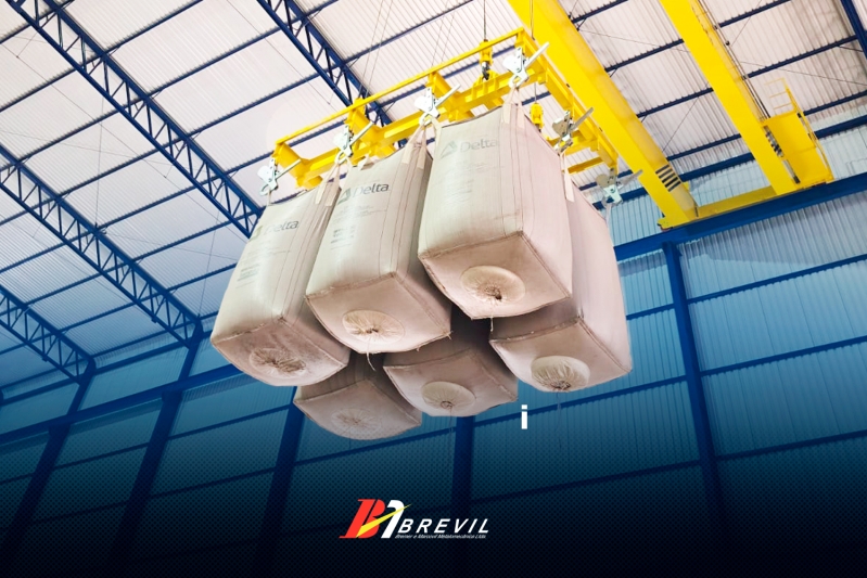 Pontes rolantes na indústria: eficiência e segurança na movimentação de big bags